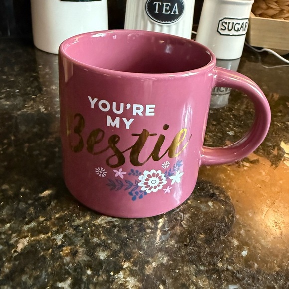 Pink 'You're My Bestie' Mug - Picture 3 of 5